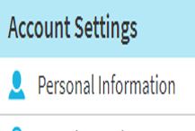 Account Settings