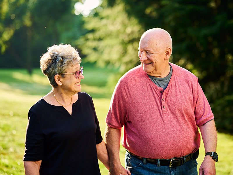SummaCare Couple Walking
