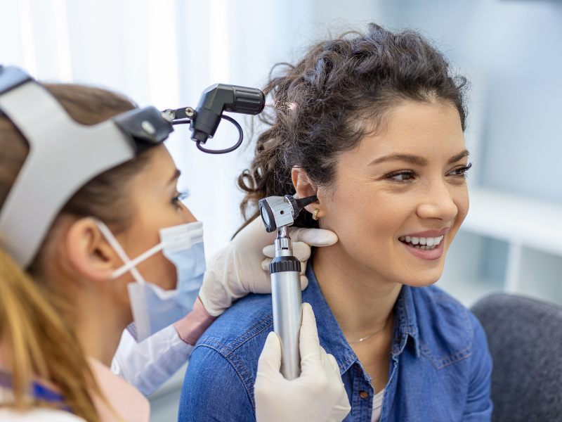 Hearing exam ENT